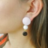 CLIP-ON DANGLE EARRINGS *QUARTZITE* - Image 4