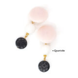 CLIP-ON DANGLE EARRINGS *QUARTZITE* - Image 3