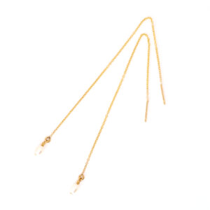 PEARL THREADER EARRINGS
