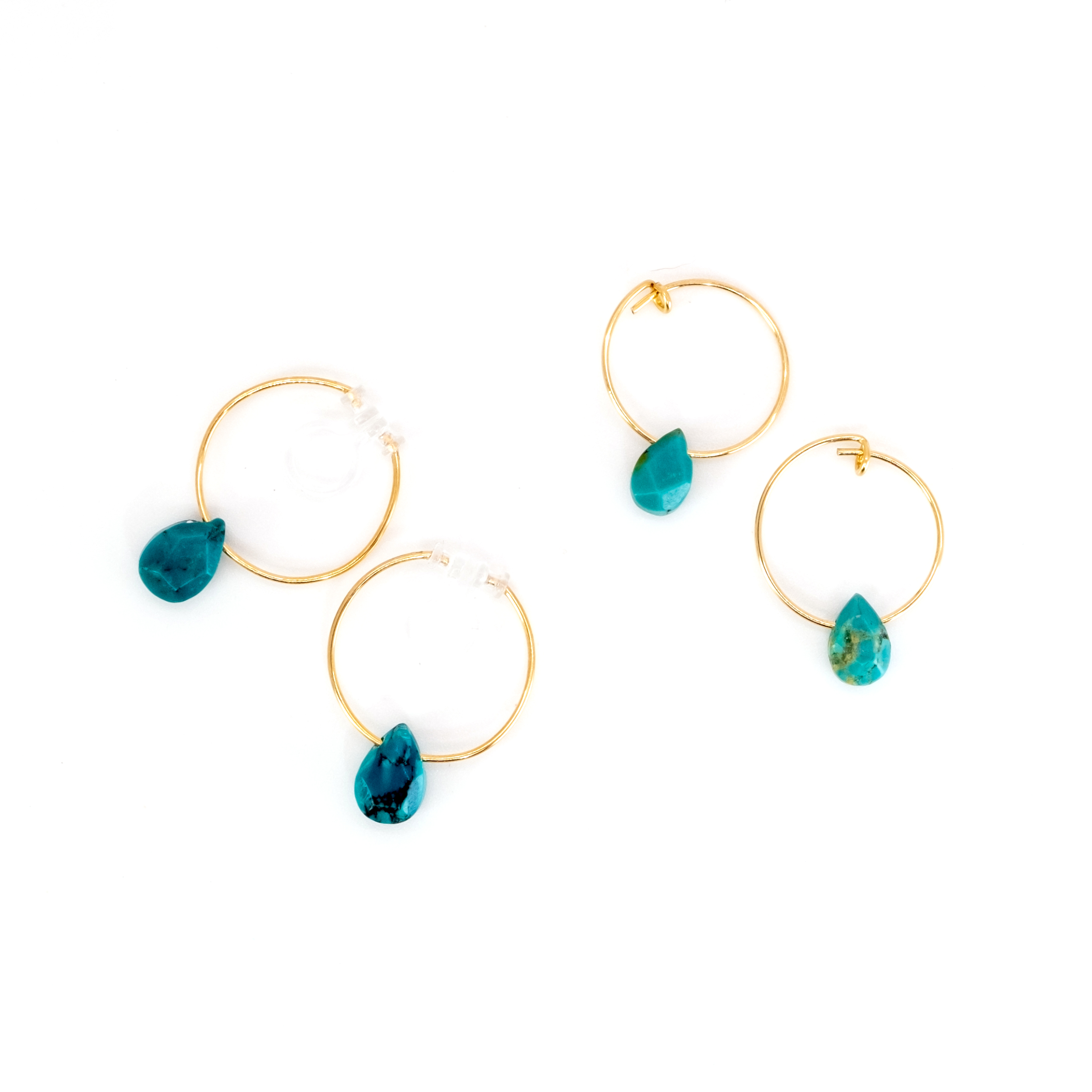 PETITE EARRINGS TURQUOISE