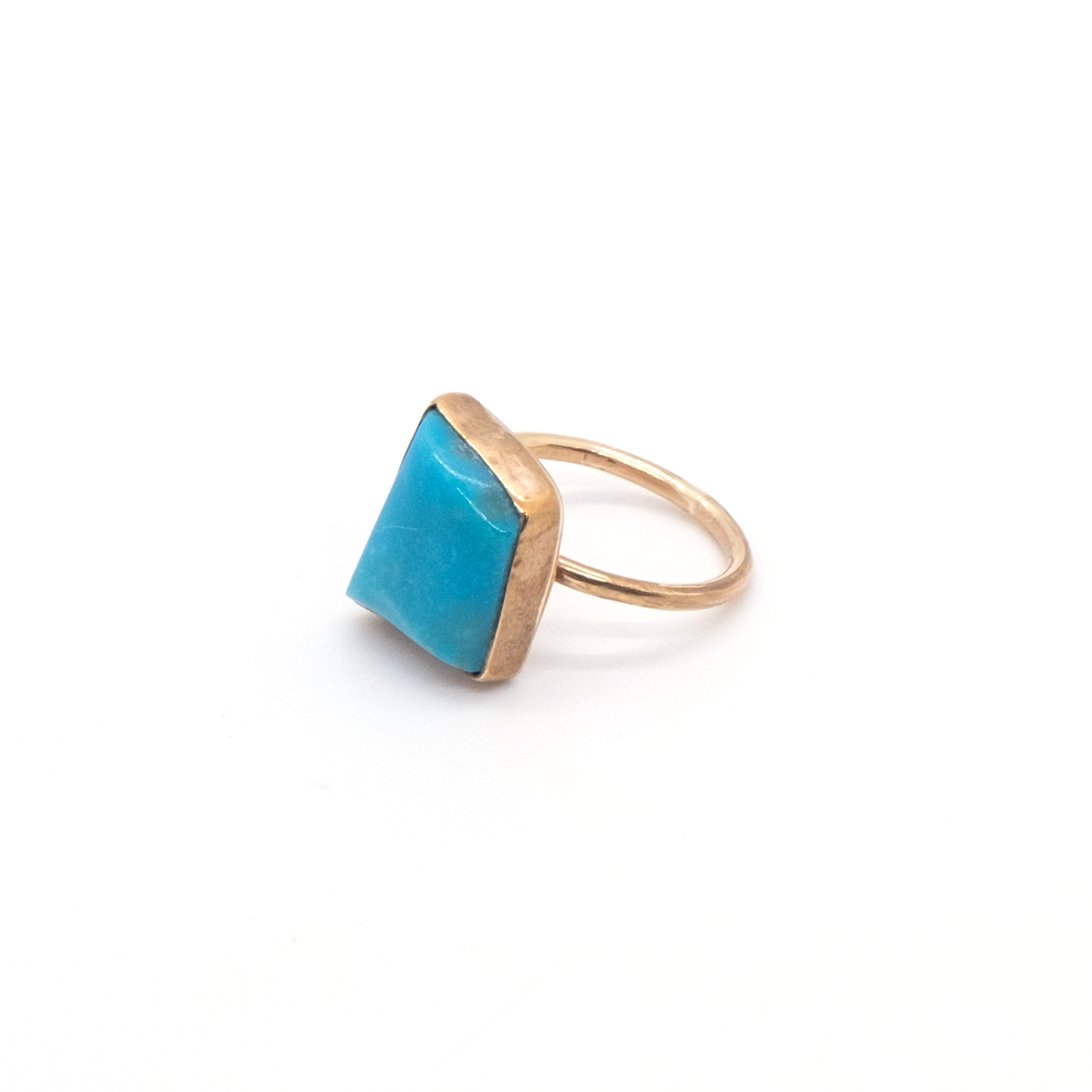 SQUARE TURQUOISE RING