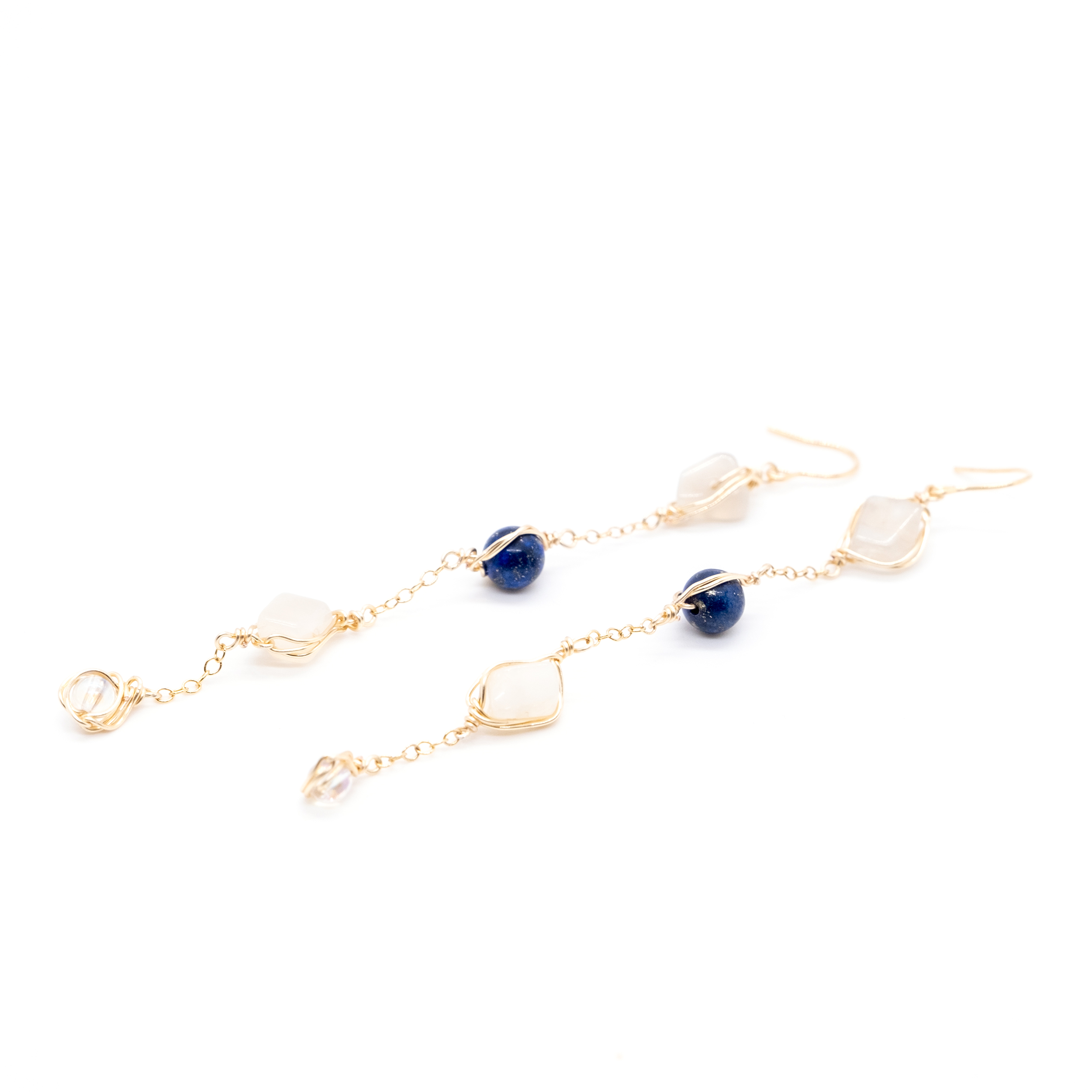 Lapis Lazuli dangle earrings