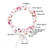 PINK BEADED BRACELET - Image 4