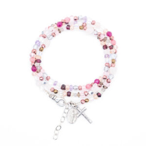 PINK BEADED BRACELET